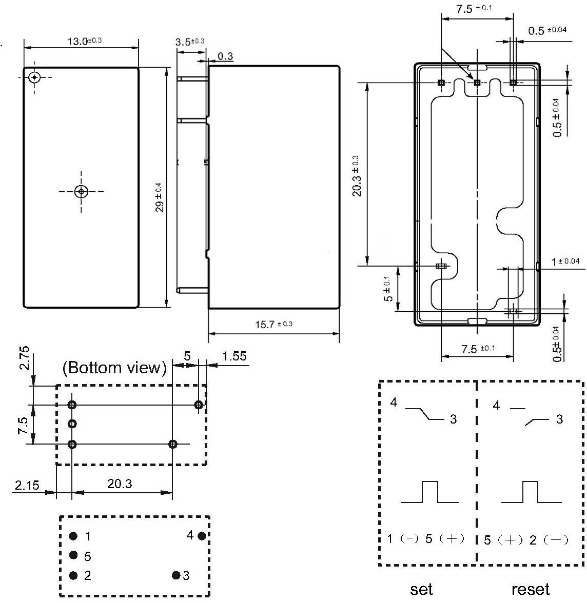 Hongfa HFE20-1/012-1HT-L2 PCB relay 12 V DC 20 A 1 maker 1 pc(s)