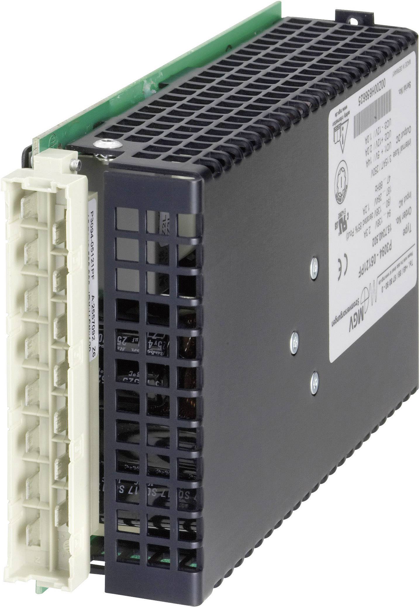 mgv P3094-05151PF DIN-rack built-in switching power supply P3094-05151PF No. of outputs: 3 104 W