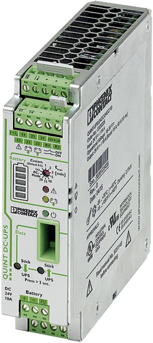 Phoenix Contact QUINT-UPS/ 24DC/ 24DC/10 Rail-mount UPS (DIN)