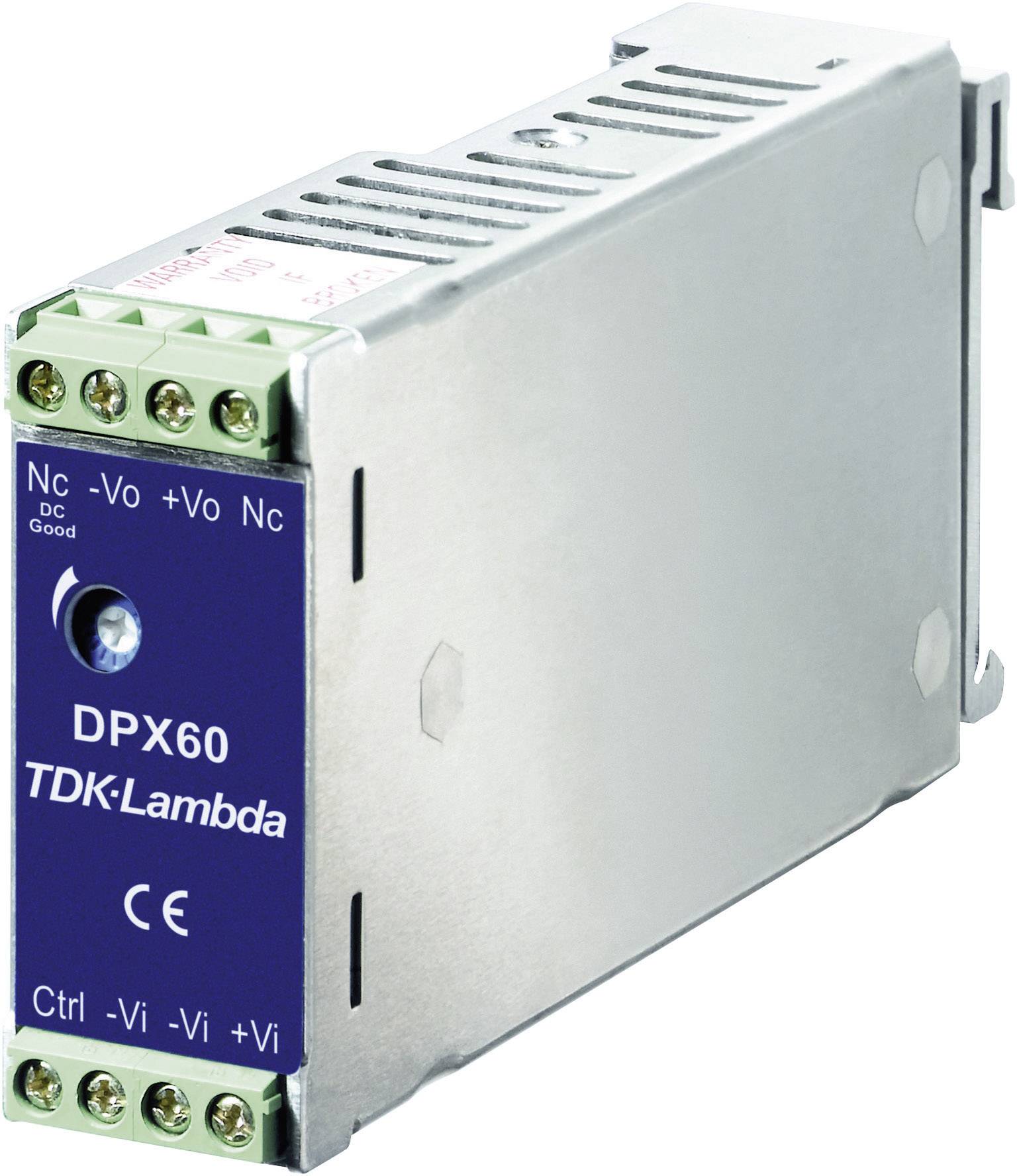 TDK-Lambda DPX-60-48S-3P3 Rail mounted PSU (DIN) DC/DC 3.3 Vdc 14 A 60 W 1 x