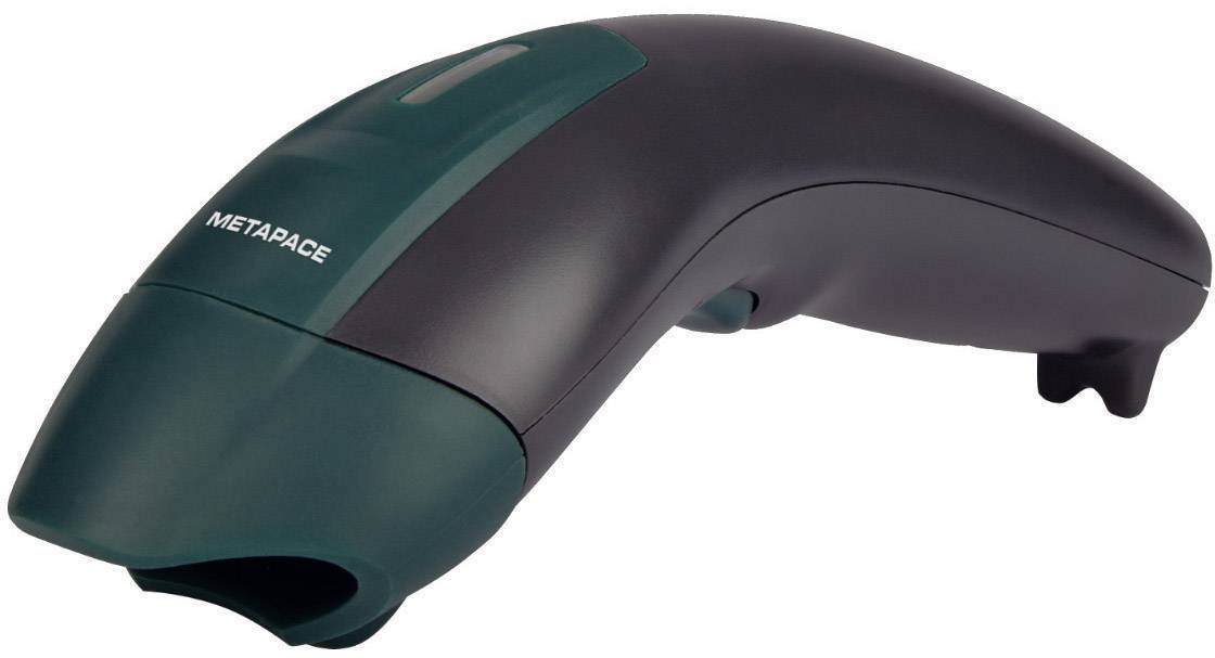 Metapace S-3 USB-Kit Barcode scanner Radio 1D Linear imager Black Hand-held 2.4 GHz radio, USB