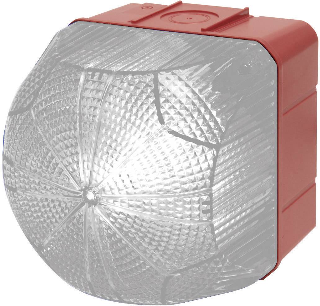 Auer Signalgeräte Light LED QDS 874164405 Clear White Non-stop light signal, Flasher 24 V DC, 24 V AC