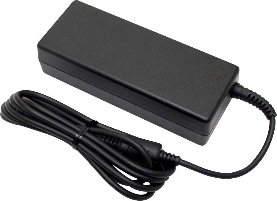 Black power cable used for charging electronic devices.