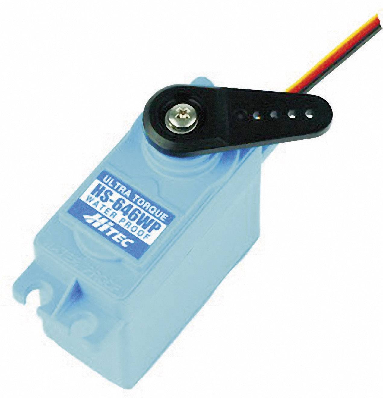 Hitec Standard servo HS-646WP Analogue servo Gear box material: Metal Connector system: JR
