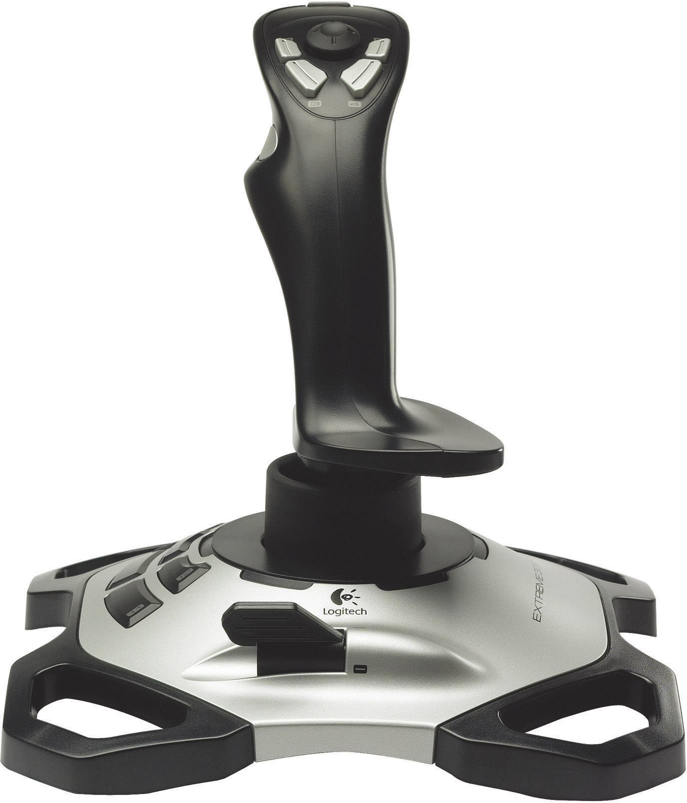 Logitech Gaming Extreme 3D Pro Joystick USB PC Black, Silver