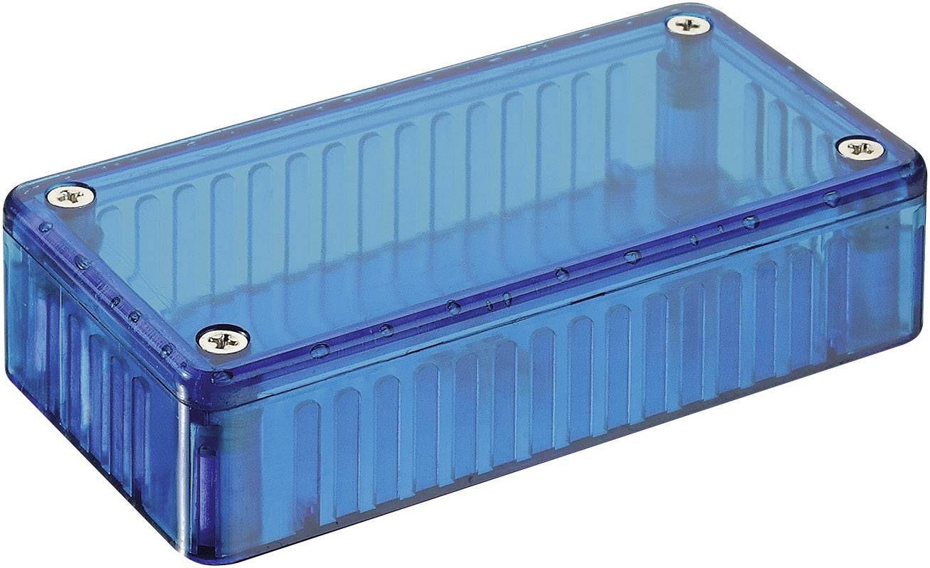 Hammond Electronics 1591 DTBU Universal enclosure 150 x 80 x 50 Polycarbonate (PC) Blue 1 pc(s)