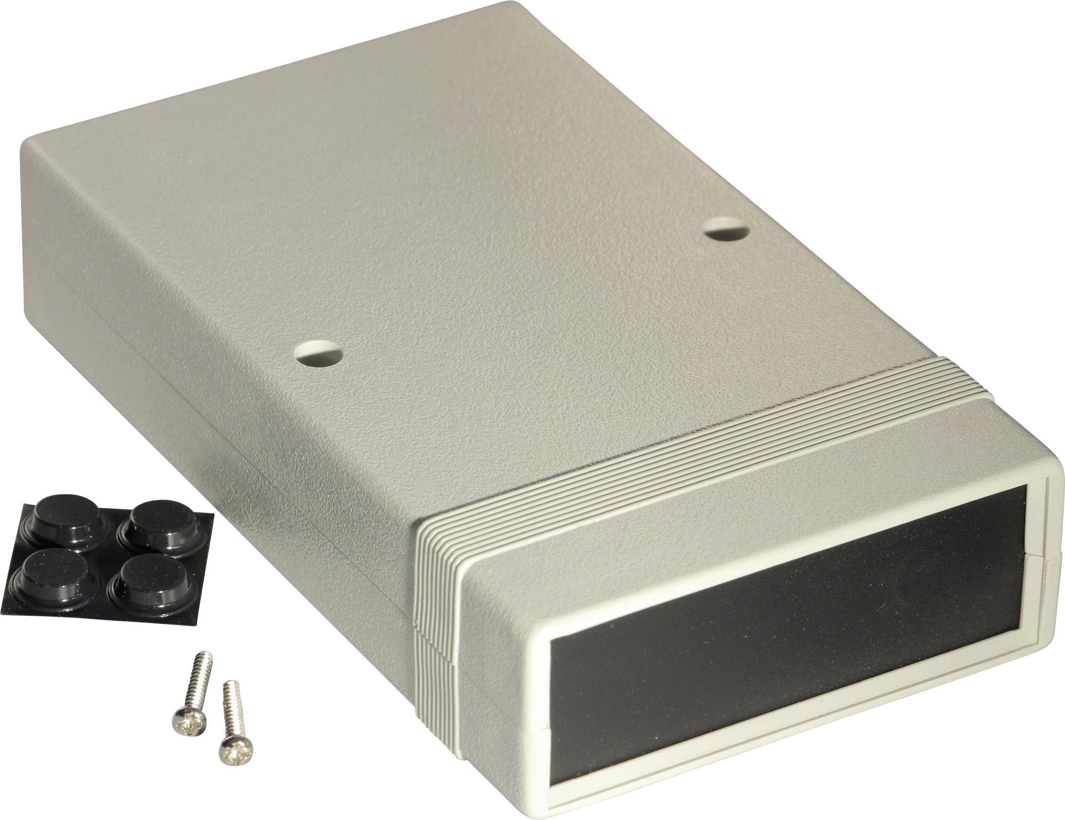 Hammond Electronics 1598ASGYPBK Instrument casing 157 x 94 x 36 Polystyrene (EPS) Grey 1 pc(s)