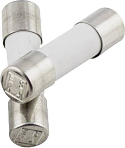 Two small cylindrical fuses with metal caps at both ends, layered on top of each other against a white background.