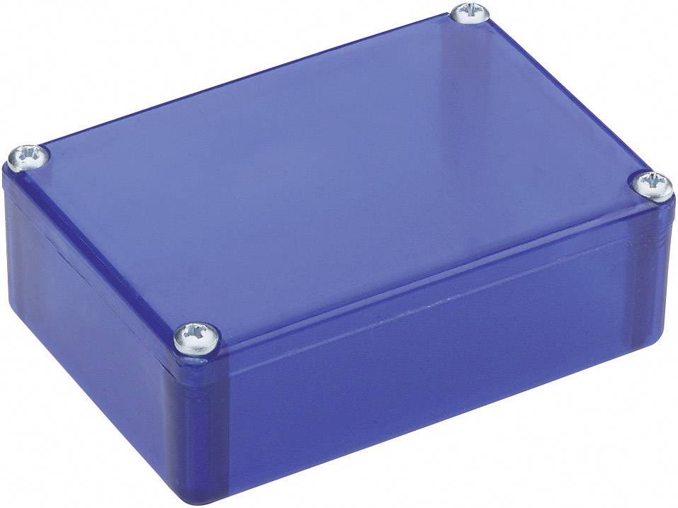 Strapubox 2024BL Universal enclosure 72 x 50 x 26 Acrylonitrile butadiene styrene Blue (transparent) 1 pc(s)