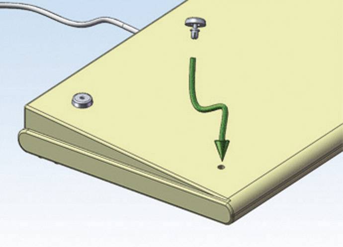 Richco FSR-6 Case foot with snap fastener Board thickness (max.) 3.5 mm Polyamide Black