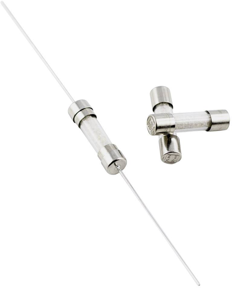ESKA 521.027 521027 Micro fuse (Ø x L) 5 mm x 20 mm 10 A 250 V Medium time-lag -mT- Content 10 pc(s)
