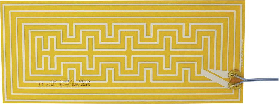 Thermo TECH Polyester Heating foil self-adhesive 12 V DC, 12 V AC 36 W IP rating IPX4 (L x W) 320 mm x 137 mm