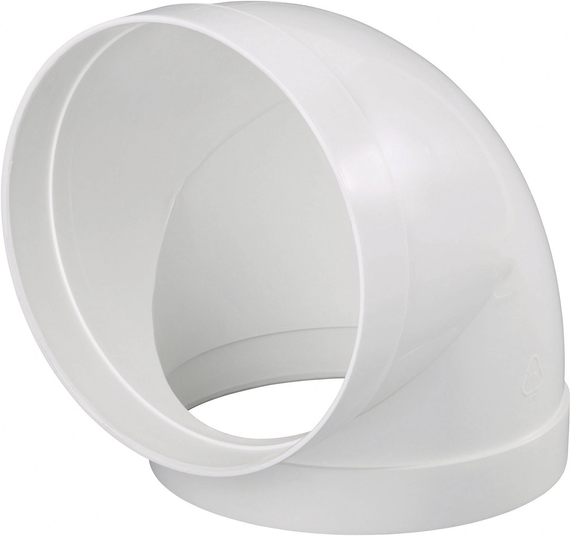 Wallair 20210165 Cylinder pipe ventilation system 150 90 deg duct bend