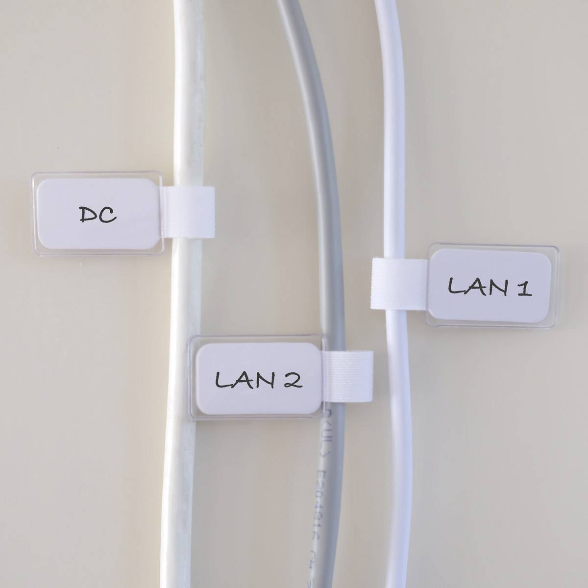 Cable bracket Label the Cable 2520 White