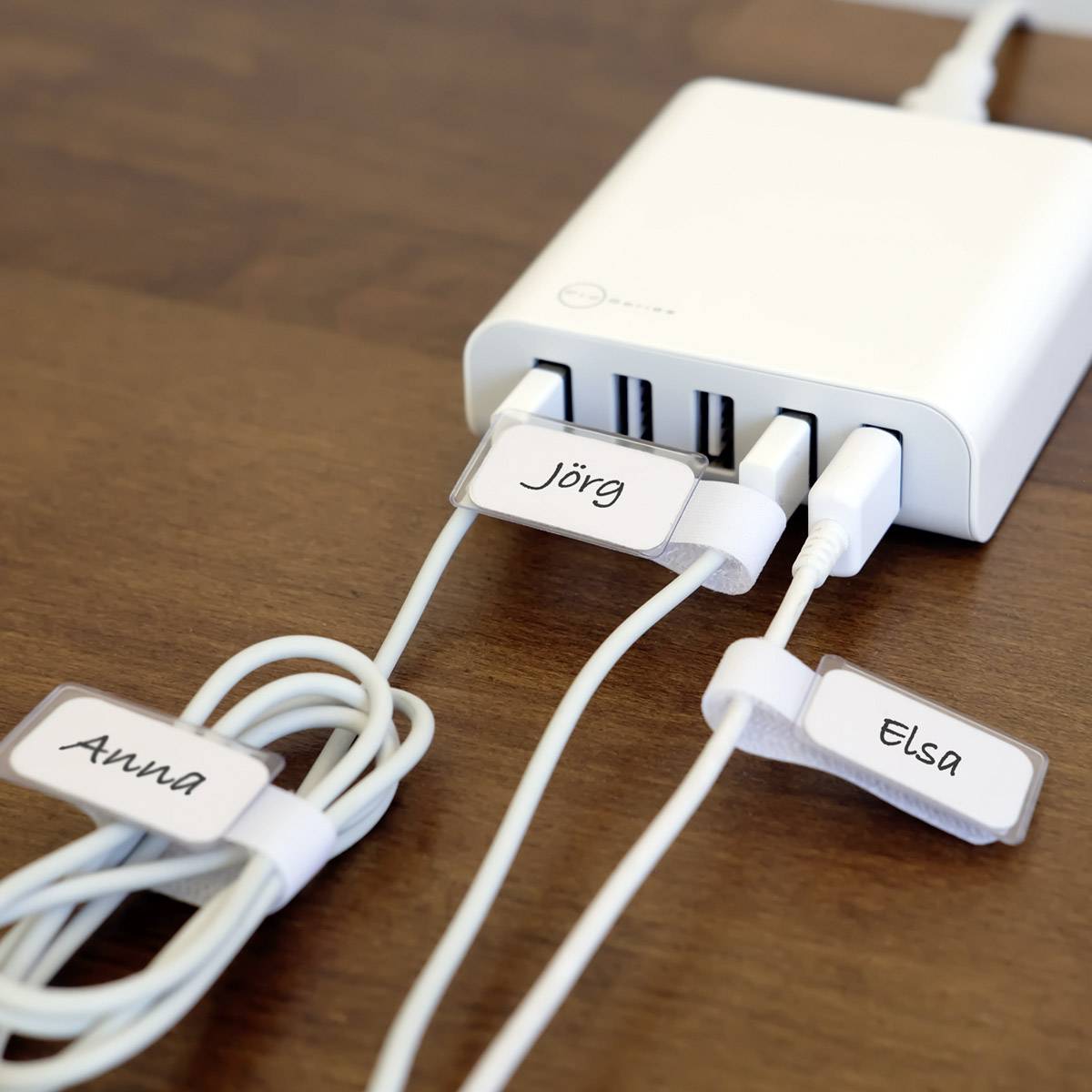 Cable bracket Label the Cable 2520 White