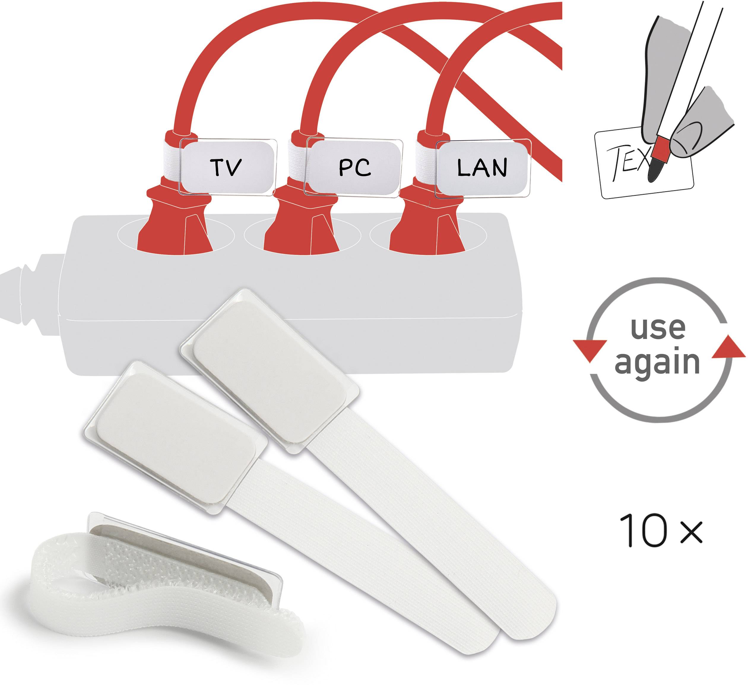 Cable bracket Label the Cable 2520 White