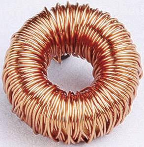 534455 Choke Toroidal core Radial lead Contact spacing 10 mm 1000 µH 16 A