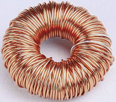 534358 Choke Toroidal core Radial lead Contact spacing 11 mm 2200 µH 2.3 A