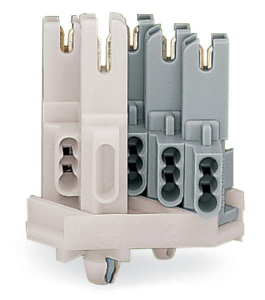 Connector clip fixed: 1-0.5 mm² Number of pins: 3 WAGO 500 pc(s) White