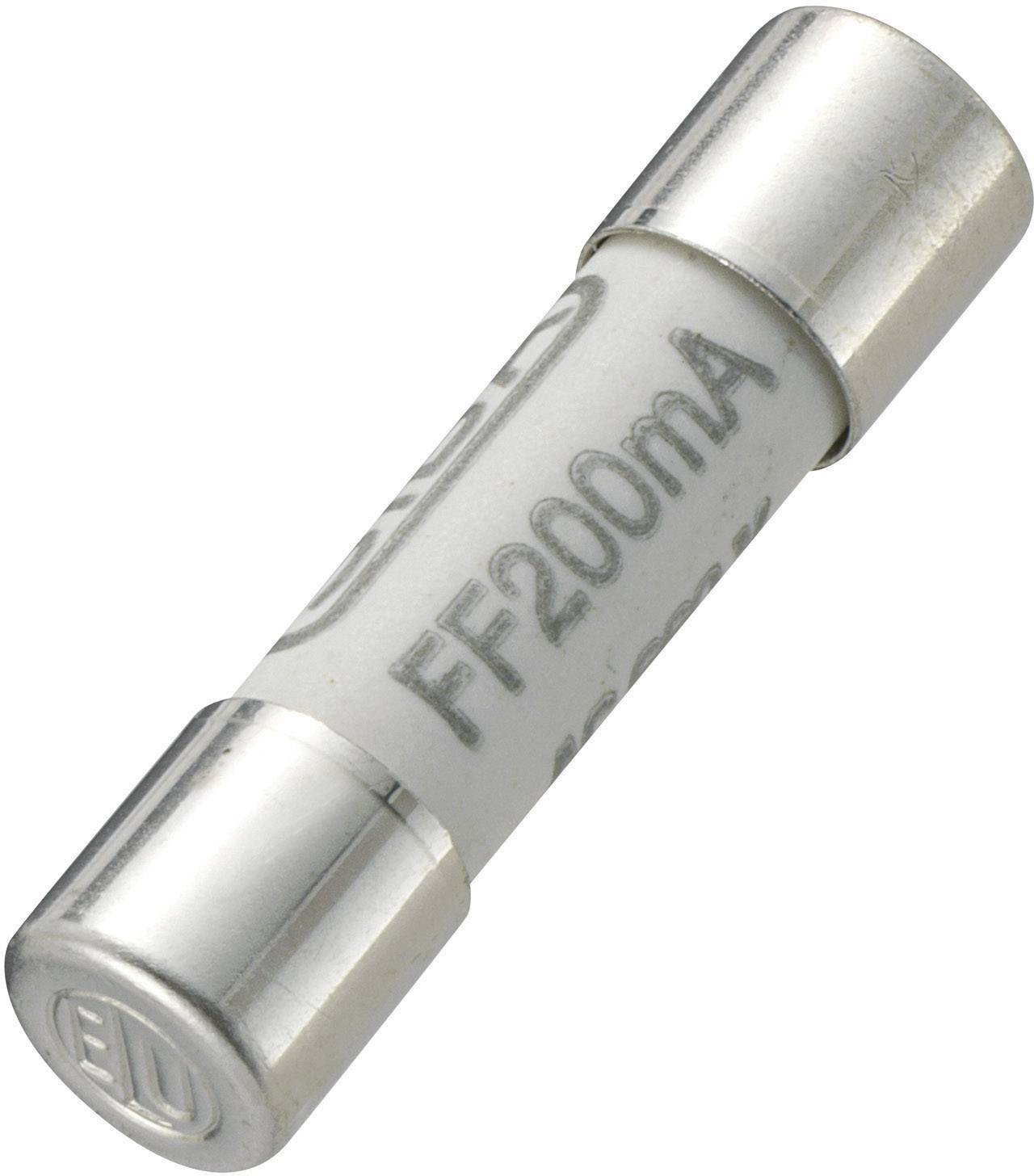 TRU COMPONENTS 433005 6FF-0200-H3 Micro fuse (Ø x L) 6 mm x 32 mm 0.2 A 600 V Very quick acting -FF- Content 1 pc(s)