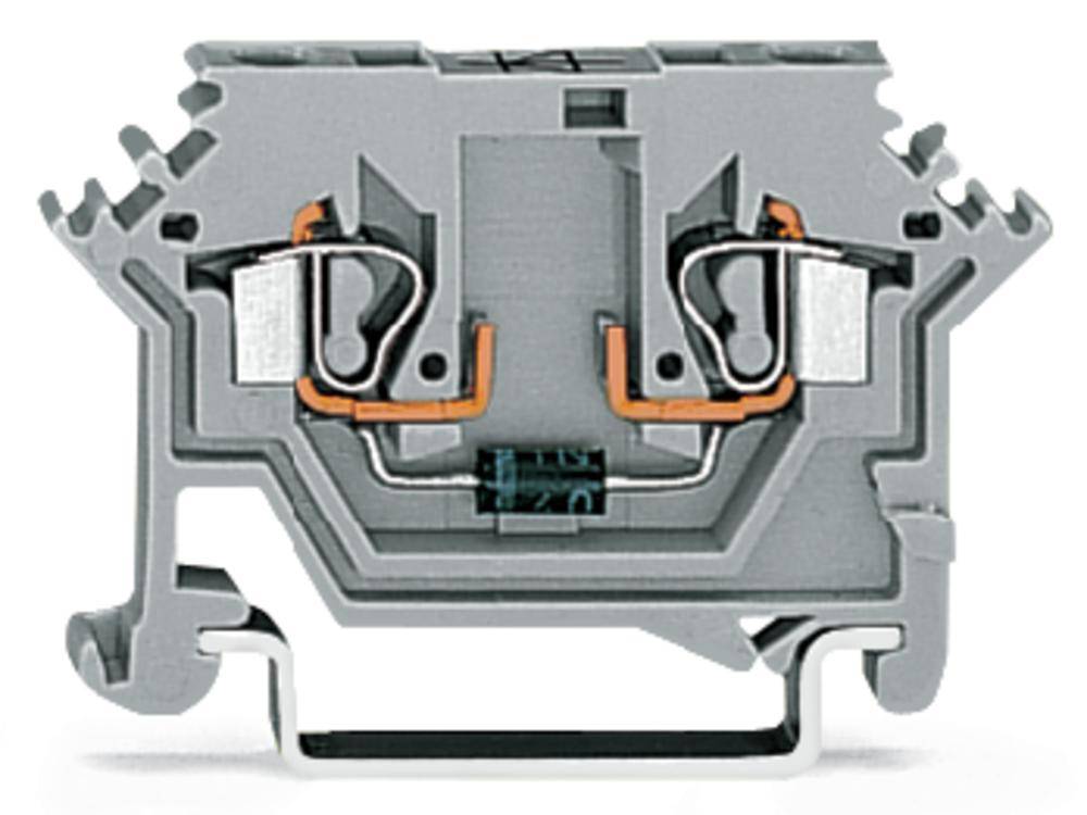 WAGO 280-613/281-410 Diode terminal 5 mm Pull spring Configuration: L Grey 100 pc(s)