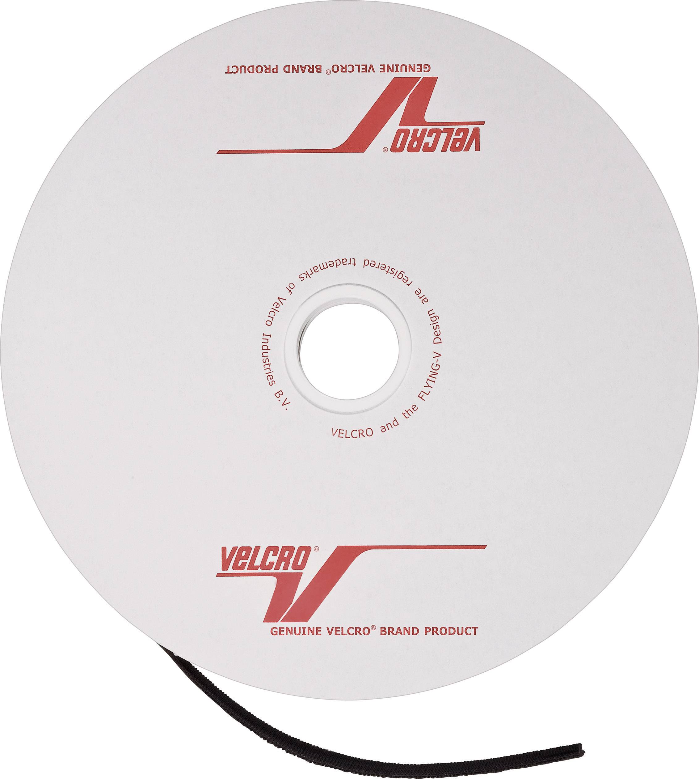 A large round reel with black hook and loop fastener, with the word 'VELCRO' visible.