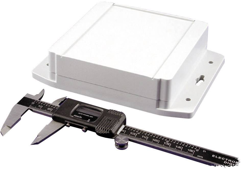 Hammond Electronics 1555NF17GY Universal enclosure 120 x 120 x 37.2 Acrylonitrile butadiene styrene Light grey 1 pc(s)