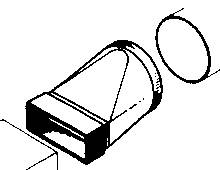 Wallair 20200115 Flat channel ventilation system 100 mm Bridge 110/100