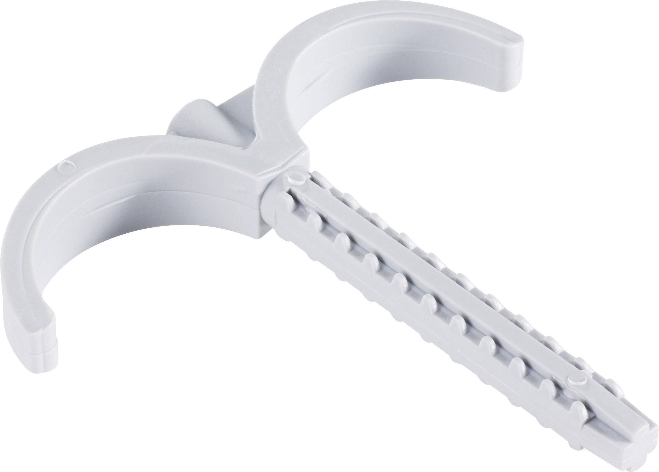 Jäger Direkt 743131 Cable mount 743131 Bundle Ø range 15 mm (max) brickwork plug-fit, halogen-free, silicone-free, UV-proof Light