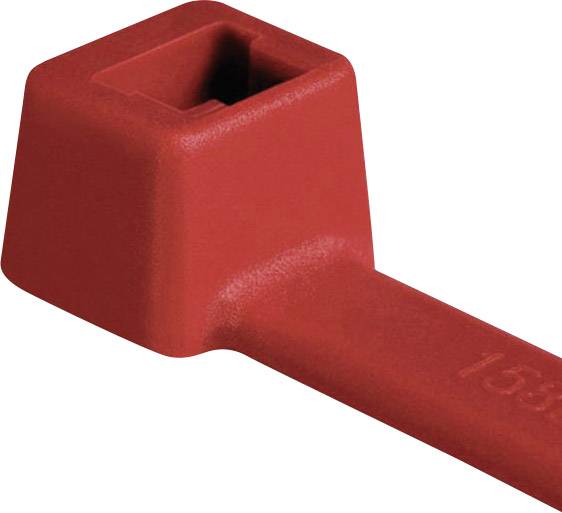 HellermannTyton 116-01812 T18R-PA66-RD-C1 Cable tie 100 mm 2.50 mm Red 100 pc(s)