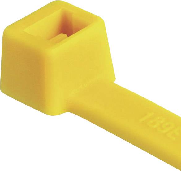 HellermannTyton 116-05414 T80L-N66-YE-C1 Cable tie 390 mm 4.60 mm Yellow 100 pc(s)