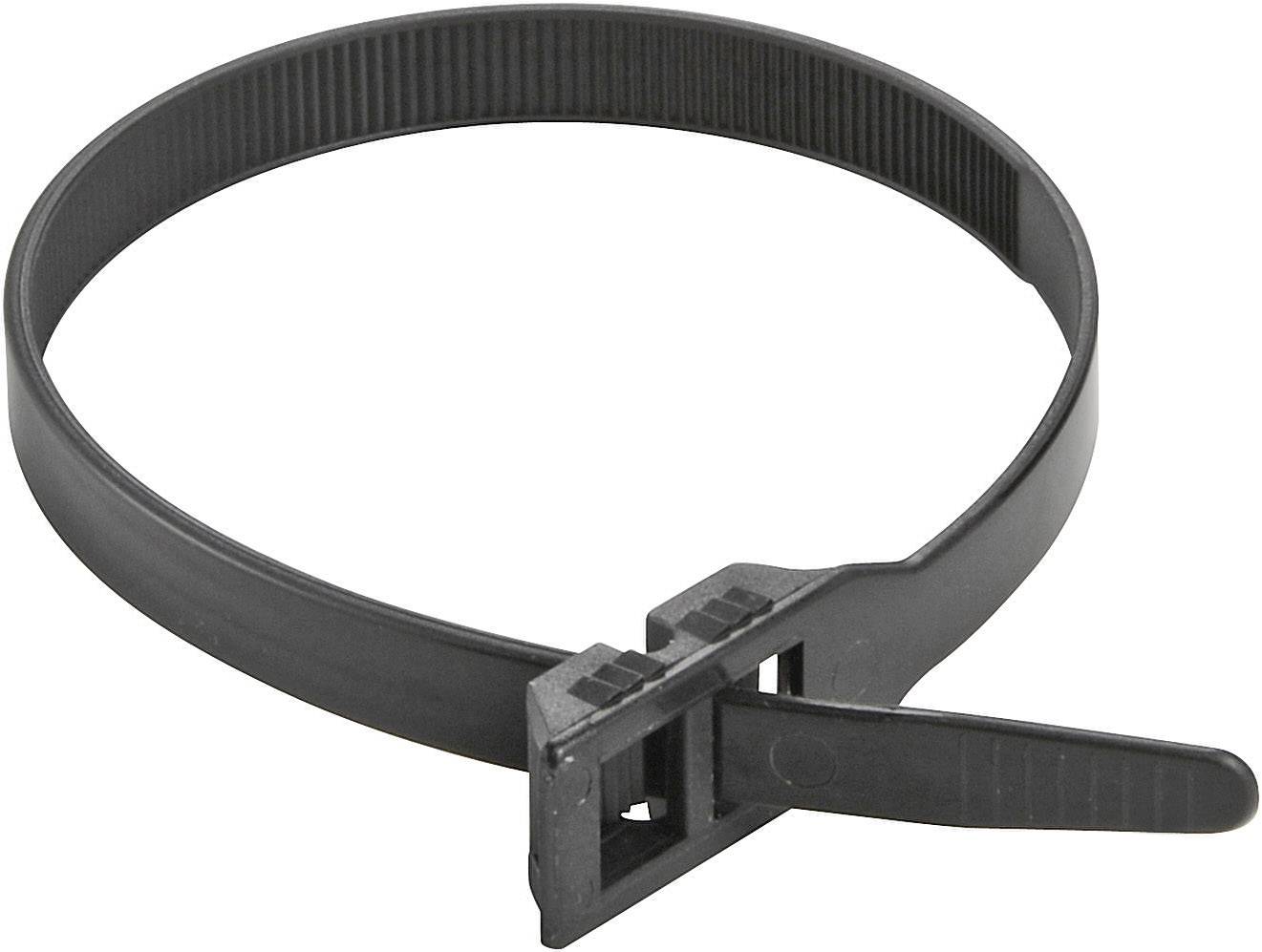 PB Fastener 6503 6503 Cable tie 375 mm 9 mm Black