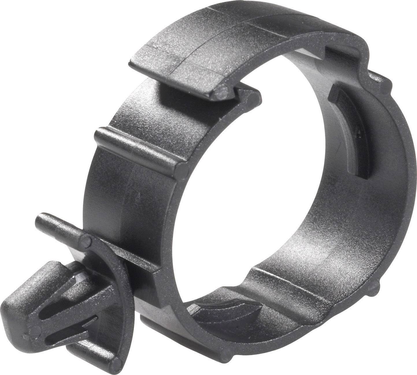 Richco SHR-C1 Fastener SHR-C1 Bundle Ø range 29 mm (max) + spring toggle, resealable Black
