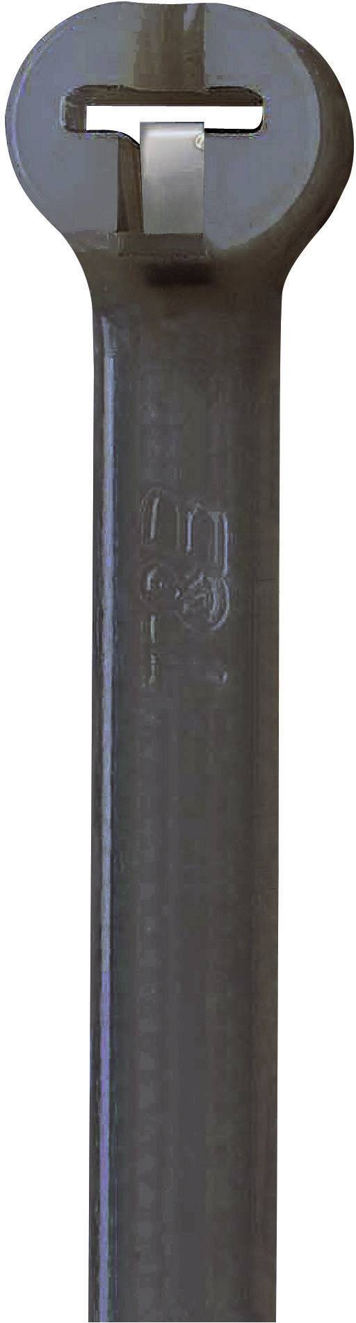 ABB TYB25MX TYB25MX Cable tie 186 mm 4.80 mm Black 1000 pc(s)