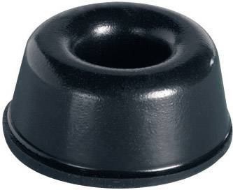 PB Fastener BS-17-BK-R Foot self-adhesive, circular Black (Ø x H) 22.3 mm x 10.2 mm 6 pc(s)