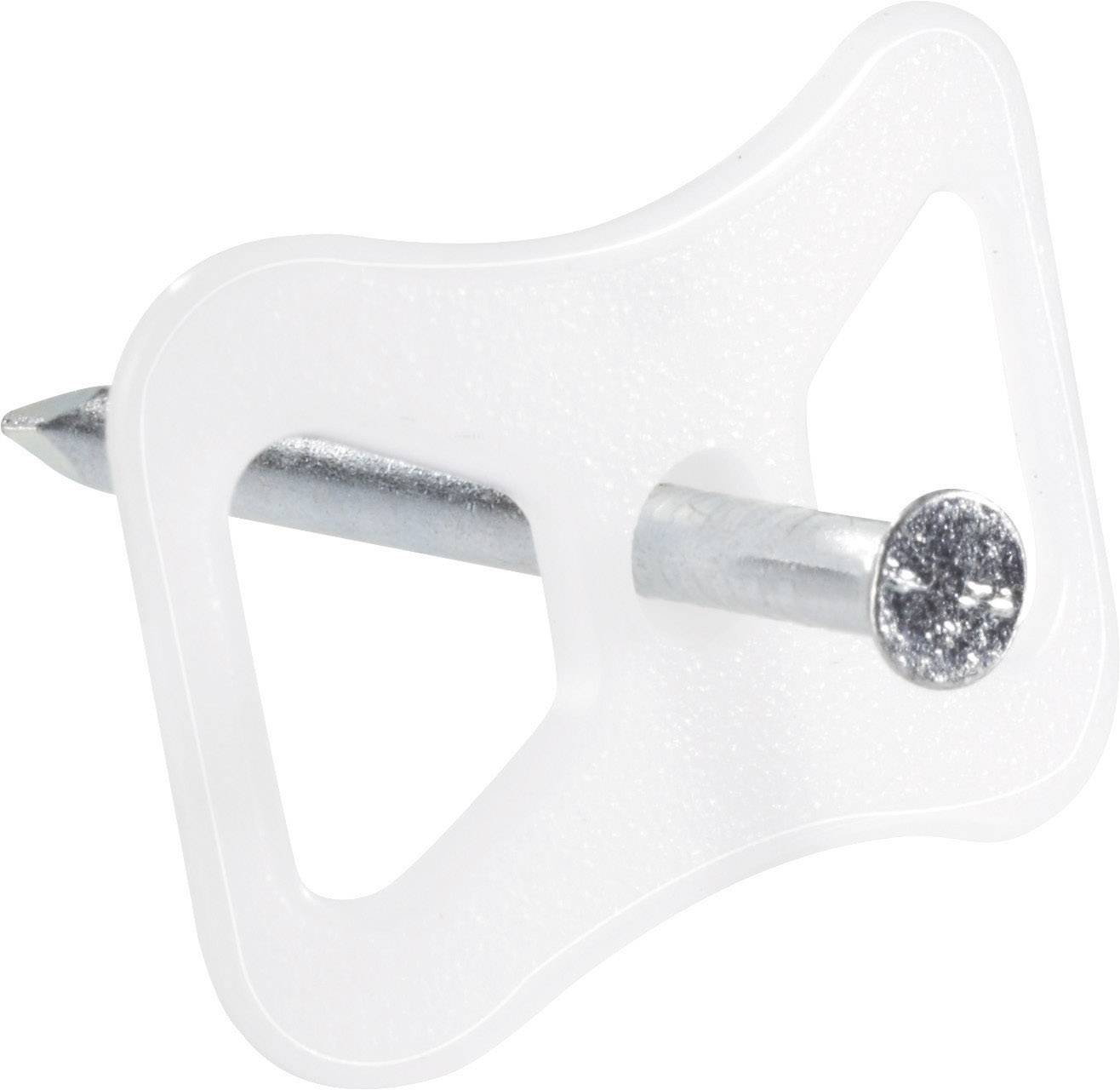 Jäger Direkt 700815 Cable clip 700815 Bundle Ø range 13.40 mm (max) Ecru