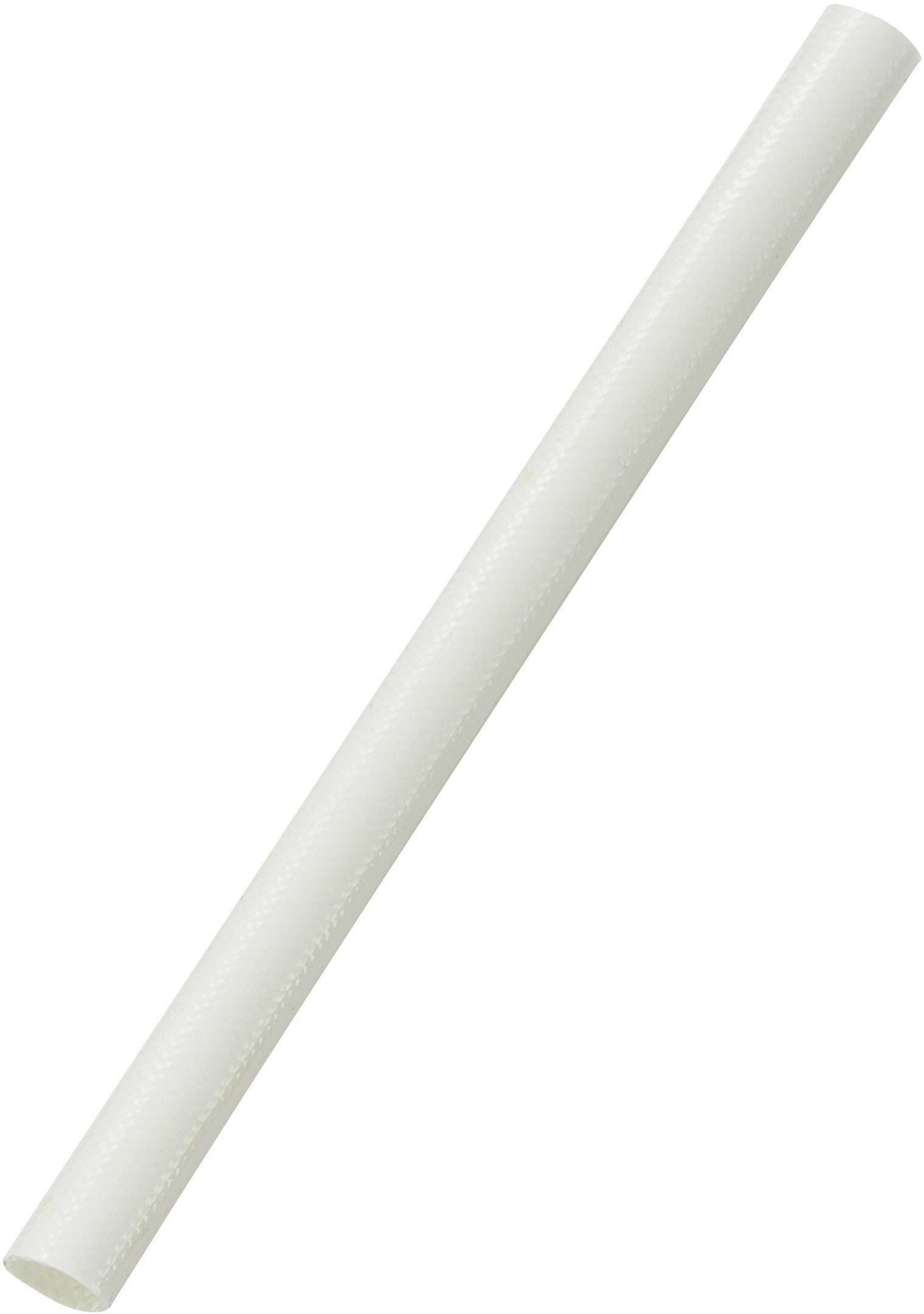 TRU COMPONENTS SRG50WT Insulation tubing White 5 mm Silicone Content: Sold per metre