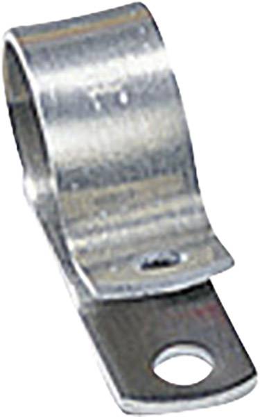 HellermannTyton ALU4-ALU-NA-C1 Fastener Screw fixing 211-10040 Bundle Ø range 6.40 mm (max) Silver