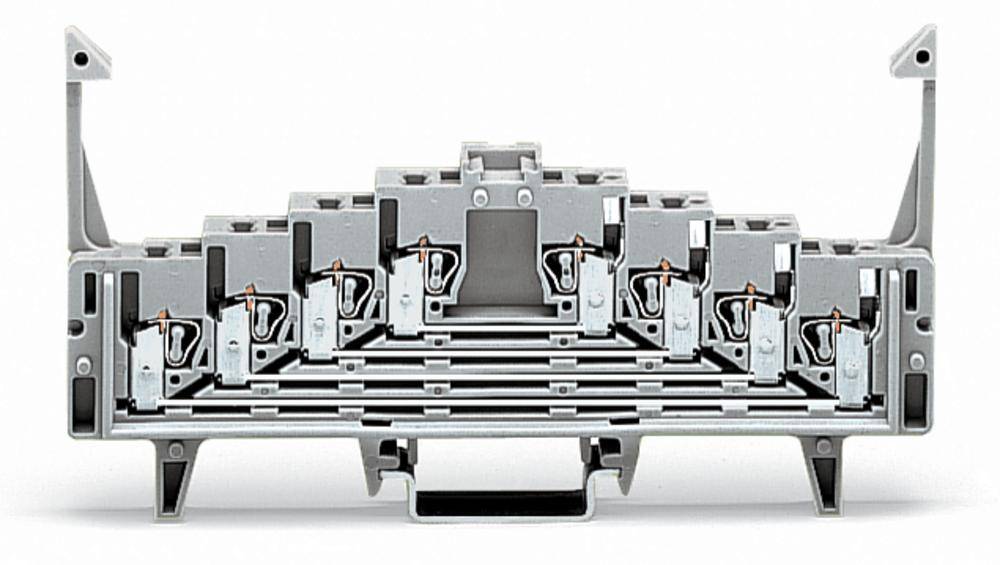 WAGO 727-219/022-000 Shunt terminal 7.62 mm Pull spring Configuration: L Grey 50 pc(s)