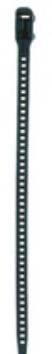 HellermannTyton 115-11270 SOFTFIX-M-TPU-BK-Y Cable tie 260 mm 11 mm Black Releasable, Highly flexible, Eyelet 8 pc(s)