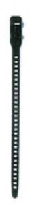 HellermannTyton 115-07270 SOFTFIX-S-TPU-BK-XK Cable tie 260 mm 7 mm Black Releasable, Highly flexible, Eyelet 12 pc(s)