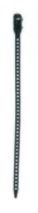 HellermannTyton 115-07190 SOFTFIX-XS-TPU-BK-XW Cable tie 180 mm 7 mm Black Releasable, Highly flexible, Eyelet 16 pc(s)