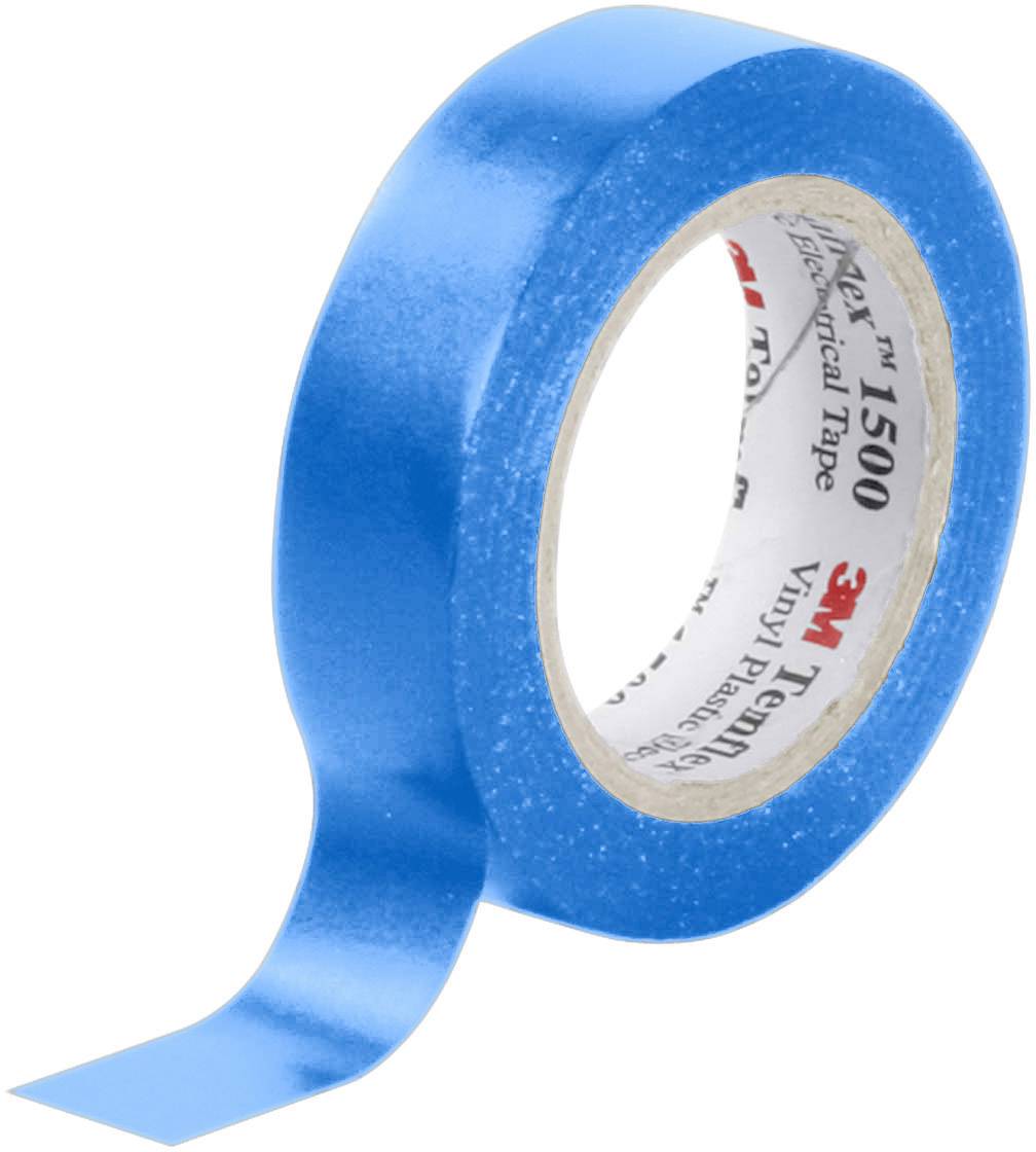 3M Temflex™ 1500 TEMFLEX150015X10BL Electrical tape Temflex 1500 Blue (L x W) 10 m x 15 mm