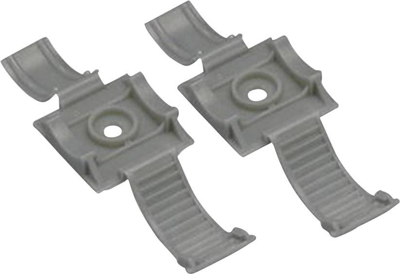 Panduit ARC.68-S6-Q14 Cable mount Screw fixing ARC.68-S6-Q14 Bundle Ø range 4.80 up to 17.50 mm + strap Grey