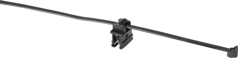 HellermannTyton 156-00020 T50ROSEC20-MC5-BK-D1 Cable tie 200 mm 4.60 mm Black Lateral bundling
