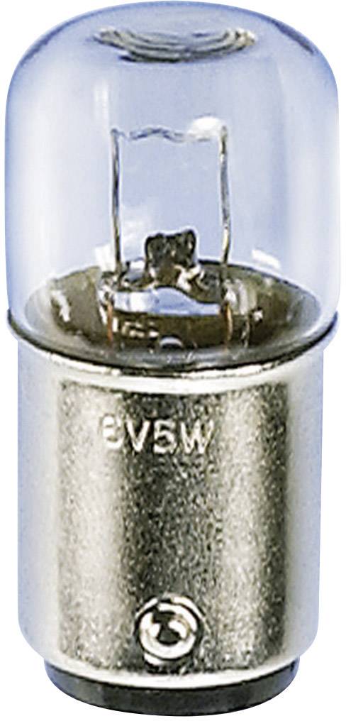 A light bulb with clear glass and a metal base, marked with '3V5W', suitable for lighting purposes.