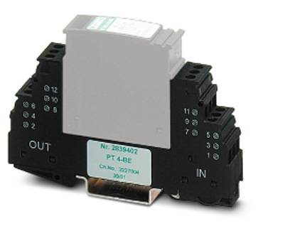 Phoenix Contact 2839415 PT 4+F-BE Surge protection socket 10-piece set Surge protection for: Switchboards 10 pc(s)