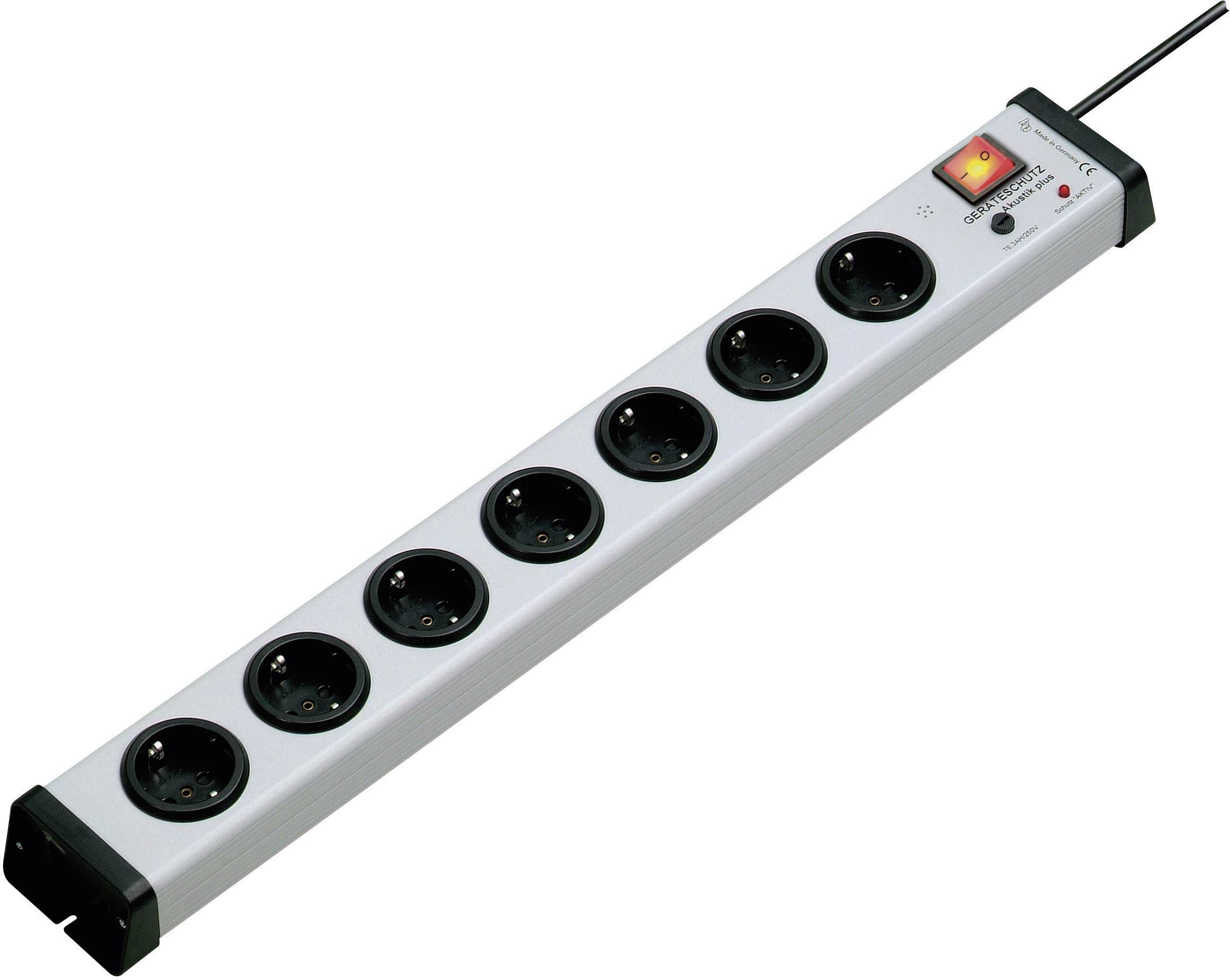 Ehmann 0206x00072301 Surge protection power strip 7x Grey PG connector 1 pc(s)