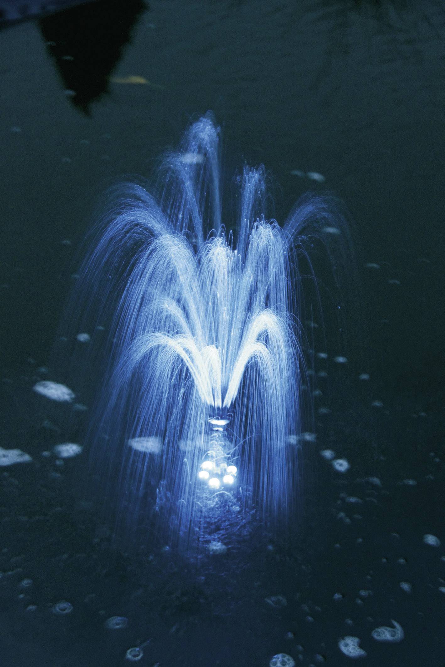 Esotec LED-Ring blau 101792 Solar pond pump LED ring