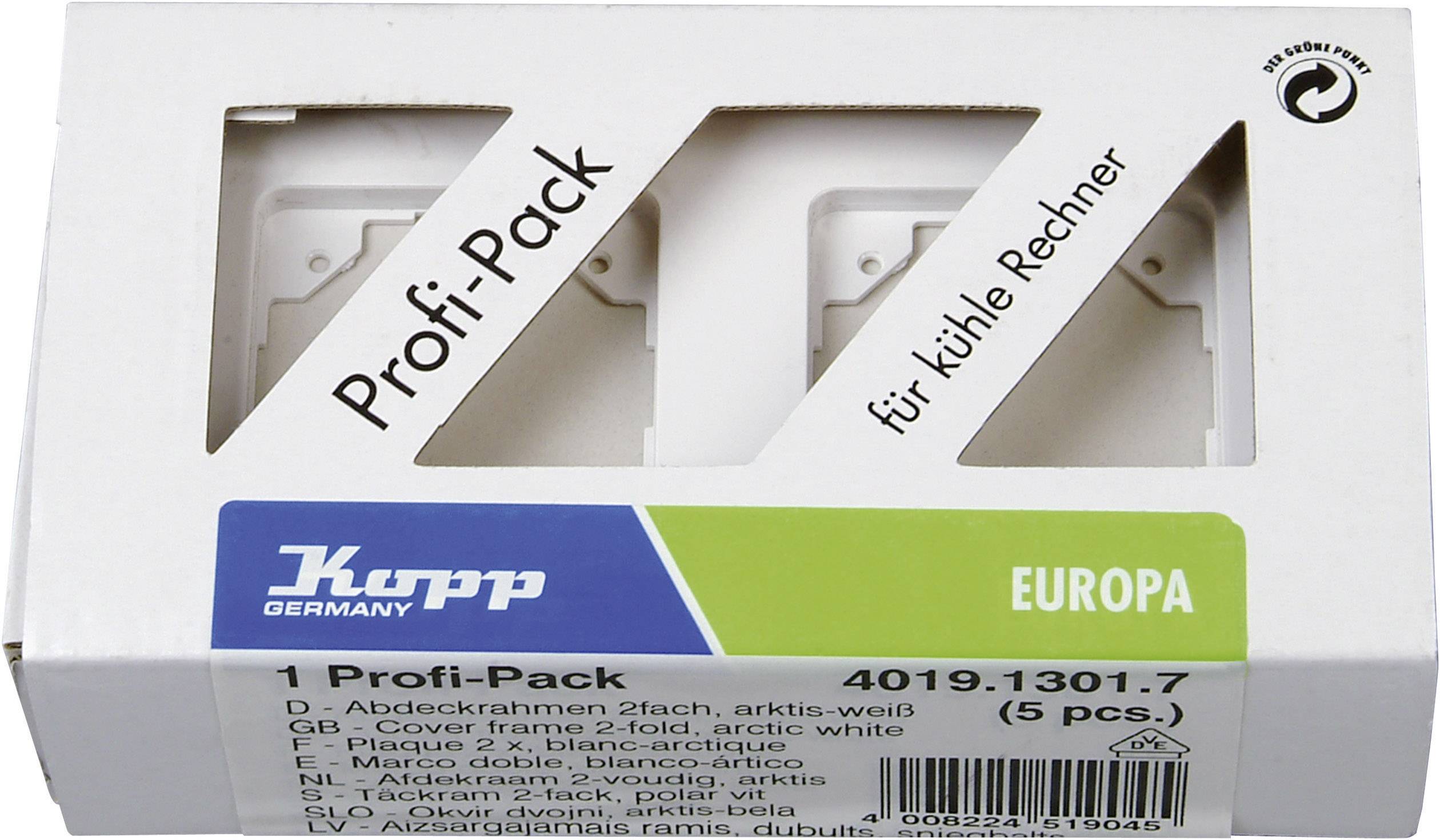 Kopp 2x Frame Europa Arctic white, Matt 401913017